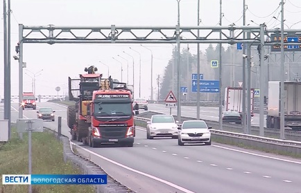 Многомиллионные штрафы за превышение габаритов тентованных большегрузов массово приходят вологжанам