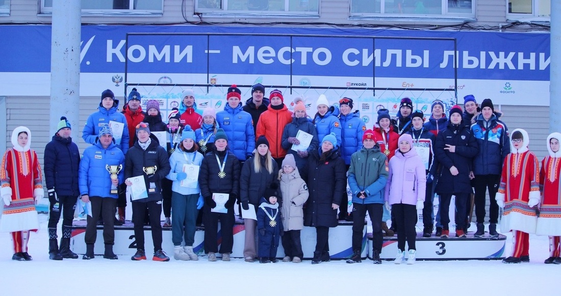 Вологодские спортсмены заняли третье место на СЗФО РФ по лыжным гонкам 