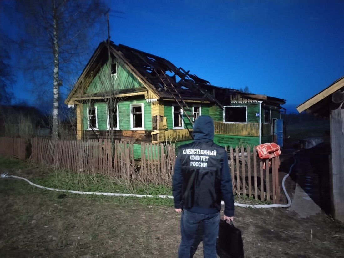 Тело мужчины обнаружили на месте пожара в Бабаевском округе