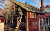 Частный дом сгорел в Тейкове
