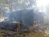 В одном из сел Родниковского района сгорел дом