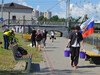 Студенты и преподаватели Верхневолжского ГАУ высадили деревья на центральной набережной Иванова
