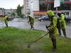 В Иванове продолжается  второй этап выкоса травы