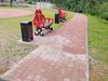 На улице Черняховского в Юже благоустраивают «Сквер влюбленных»