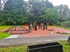 В южском «Сквере влюбленных» приступили к установке беседки-ротонды