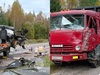 «Буханку» фактически разорвало на части после аварии с «Камазом» в Ивановской области