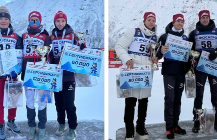 Вологжане Алина Пеклецова и Денис Спицов завоевали золото «Хибинской гонки»