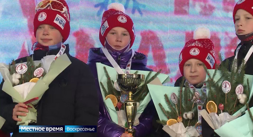 Кубок малыша: всероссийский фестиваль детского лыжного спорта прошёл в Вожеге