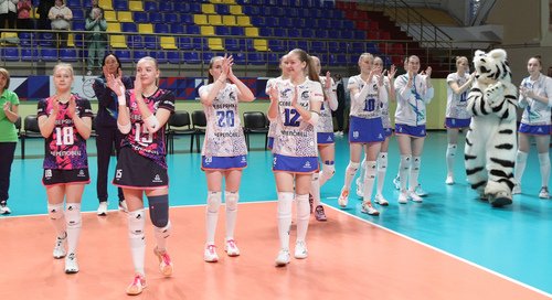 Волейбольная «Северянка» досрочно выиграла чемпионский титул Высшей лиги А