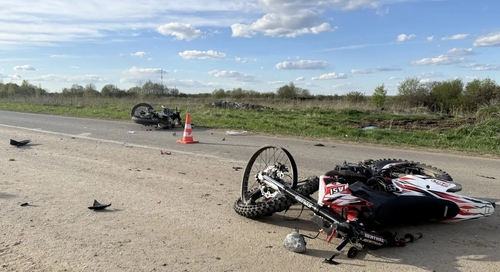 16-летний питбайкер погиб в аварии в посёлке Харачево Вологодского округа
