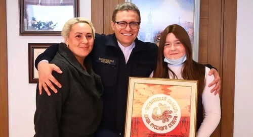 Георгий Филимонов исполнил мечту вологодской семиклассницы Мирославы Семёновой