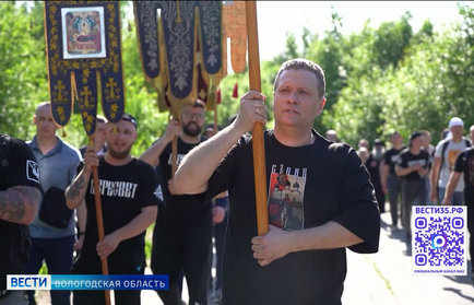 Крестный ход «Дорогой Ферапонта» прошел в Кирилловском округе
