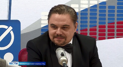 Двойник Леонардо Ди Каприо Александр Ясень приехал в Вологду для съёмок в фильме
