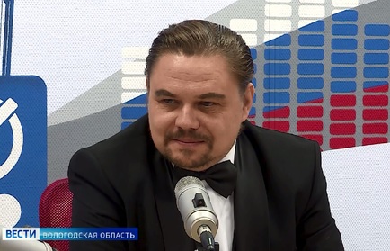 Двойник Леонардо Ди Каприо Александр Ясень приехал в Вологду для съёмок в фильме