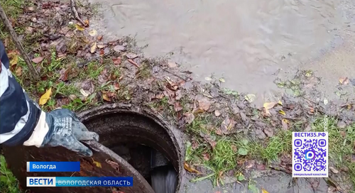 Затяжные дожди стали причиной осложнения обстановки в Вологодской области