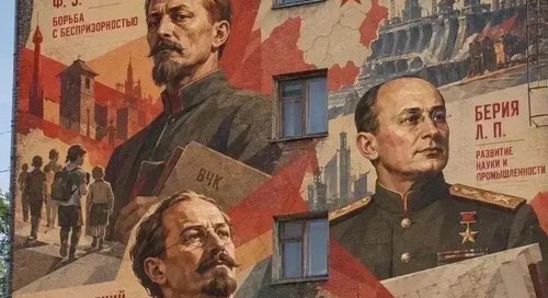 Мурал с изображением Лаврентия Берии предложили разместить в Череповце