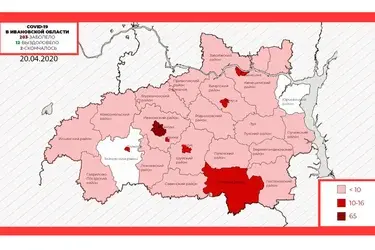 Коронавируса нет только в Юрьевецком и Тейковском районах