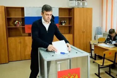Станислав Воскресенский проголосовал на выборах губернатора Ивановской области и депутатов облдумы