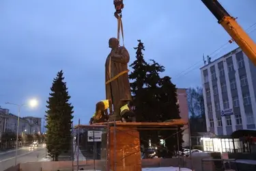 Ленин вернулся на одноименную площадь в Иванове