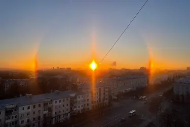 Над Ивановом в выходные сияли яркие паргелии