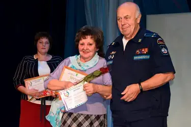 Сотрудница Кинешемского драмтеатра получила премию "Талант материнства" в номинации "Сердце солдатской матери"
