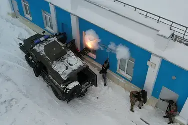 В рамках "Метели-2024" в Иванове силовики спасли от условных террористов стадион "Текстильщик"