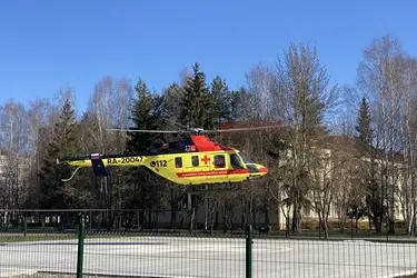 Вертолет санитарной авиации вновь совершает вылеты в Ивановской области
