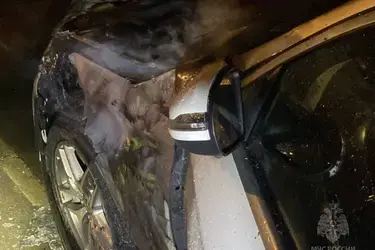 В Иванове ночью 11 апреля от рук поджигателей пострадал Mercedes-Benz GLC