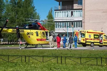 Жительницу Шуи с переломом позвоночника доставили санавиацией в больницу Санкт-Петербурга
