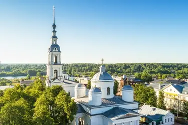 В Кинешме началась реставрация колокольни Троице-Успенского собора