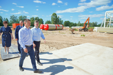 Строительство очистных сооружений в Палехе идет в графике