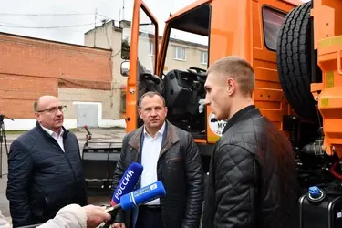 В рамках модернизации МКУ "Дорожное городское хозяйство" в Иванове продолжает обновлять парк коммунальной техники