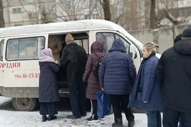 Автобус "Добруша" открыл сезон бесплатных горячих обедов в Иванове