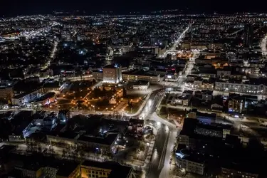 В малых городах Ивановской области продолжается освещение улиц по проекту "Светлый город"