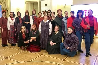 Одежда из "восстановленных" ивановских тканей ХIX века впервые презентована в Карелии
