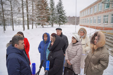 В Воскресенкой средней школе Савинского района поменяли кровлю