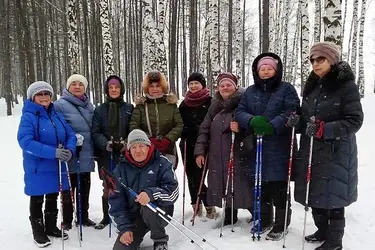 "Пучежские нордики" снова ежедневно "наматывают шаги"