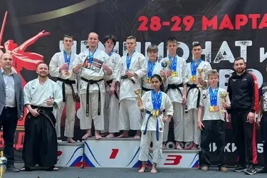 Команда Ивановской области заняла 1 место на чемпионате и первенстве России по фудокан