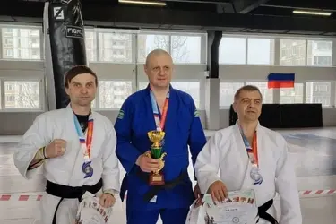 Кинешемский тренер Валерий Смирнов стал серебряным призером чемпионата Москвы по дзюдо