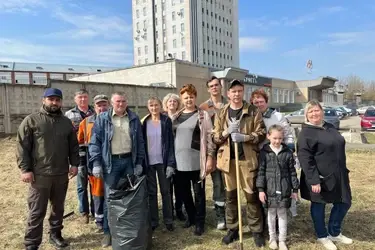 Ивановские ТОСы встретили Пасху субботниками