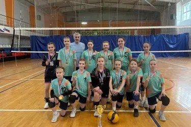Юные кинешемки победили на турнире по волейболу в Коврове