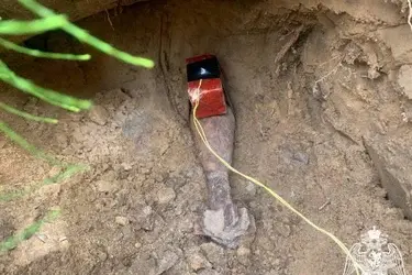 Росгвардейцы обезвредили найденную в лесу под Тейковом мину времен войны