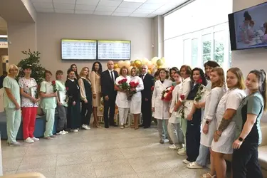 Председатель Ивгордумы поздравил коллектив детского консультативно-диагностического центра с 10-летием