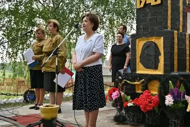 В Ильинском районе состоялась церемония захоронения останков участника Великой Отечественной войны