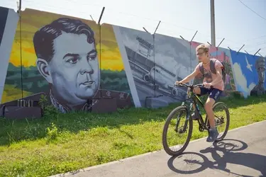 Ивановские художники увековечивают память о Великой Победе в граффити