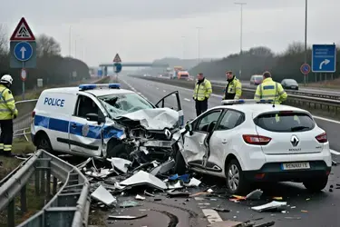 В Иванове на улице Жарова не поделили дорогу Renault Megan и машина ДПС