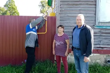 Матери погибшего на СВО бойца из Ивановской области провели в дом газ