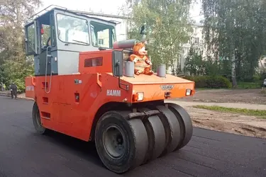 В Кинешме ремонтируют дорогу по улице Декабристов