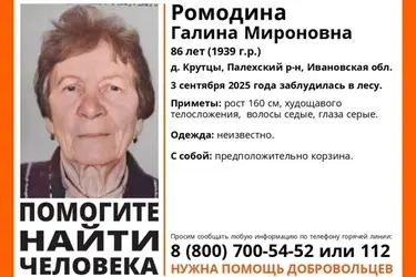 В Палехском лесу заблудилась 86-летняя бабушка