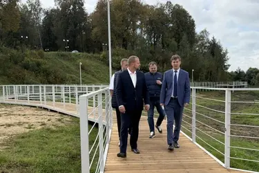Набережная Тезы в Шуе стала длиннее на 90 метров
